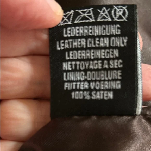 Marc O’Polo Black Leather Jacket